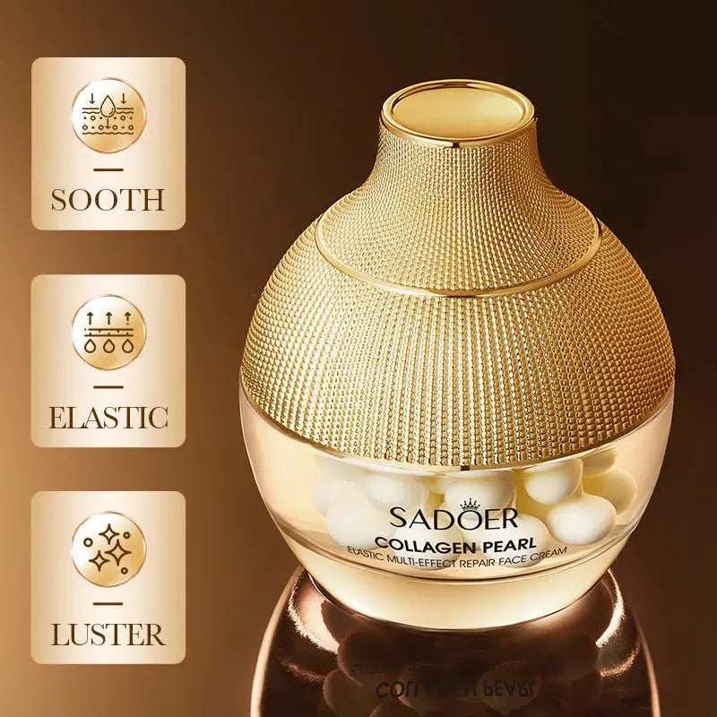 Crema Facial Reparadora Multiefecto Perla Elástica 70g – Hidratación, Regeneración y Luminosidad en un Solo Paso